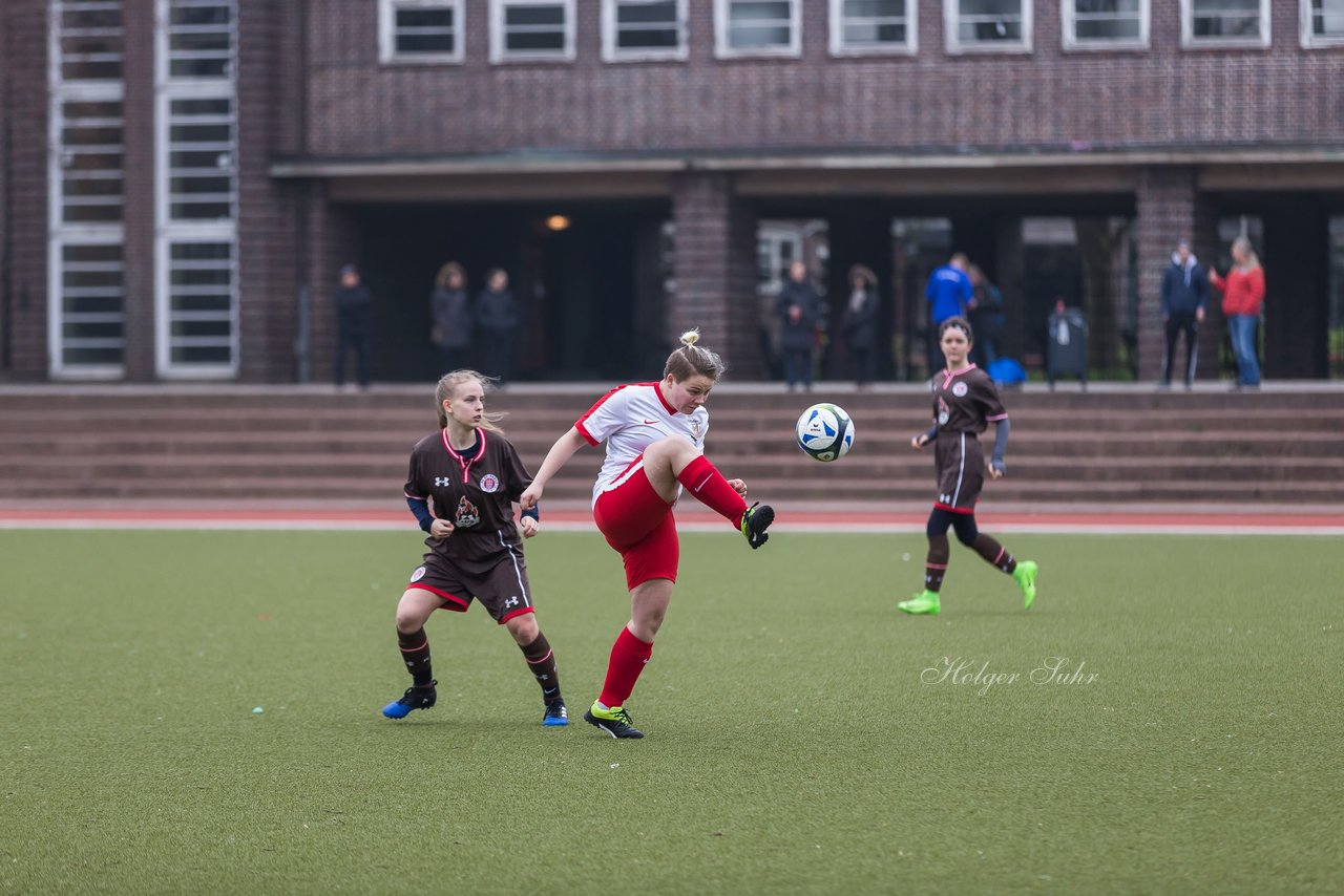 Bild 284 - B-Juniorinnen Walddoerfer - St.Pauli : Ergebnis: 4:1